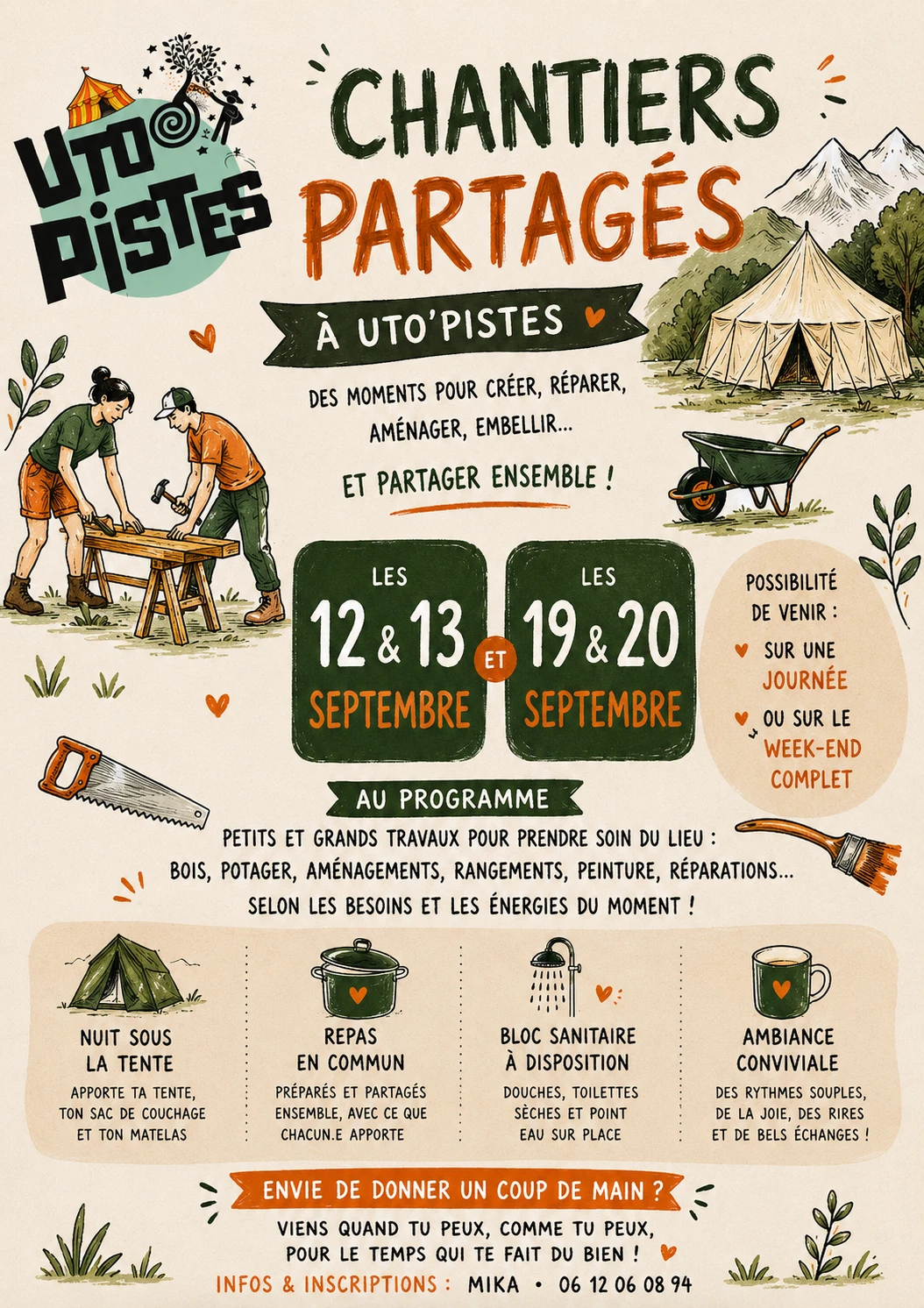 chantiers septembre 2026